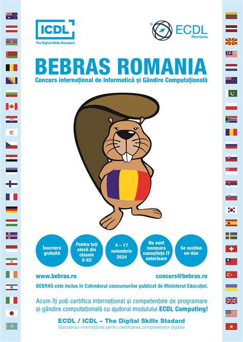 BEBRAS Romania 2023 • ECDL .